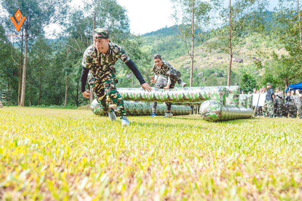 Teambuilding Quân đội xây dựng đội nhóm